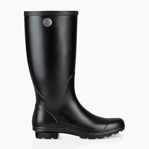 UGG Black Tall Rain Boots